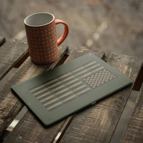 Bullet American Flag iPad Skins